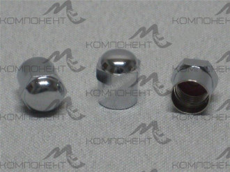 Колпачок золотника автокамеры (метал. хром)