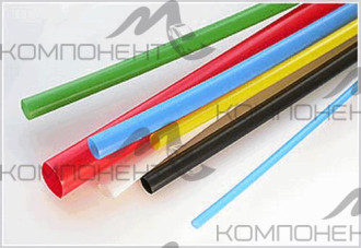 Кембрик термоусадочный d= 10/5мм 1м