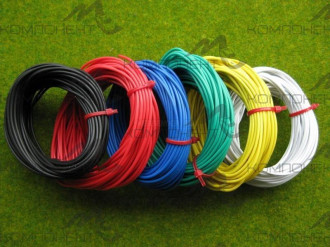 Провод одинарный, многожильный сеч. 0,75 (цвет в асс-те) 10 м