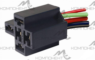 Колодка с проводом реле 4х и 5-ти конт.