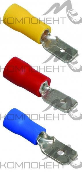 Разъем эл. провода внутренний 6,3мм (с открытой изоляцией)