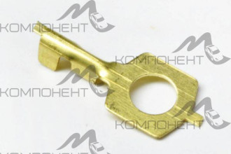 Клемма эл. провода под болт 6мм (голая)