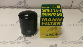 Фильтр масляный MANN  Kia/Hyundai Carnival, Terracan, H1 2.5 Diezel D4BF/H