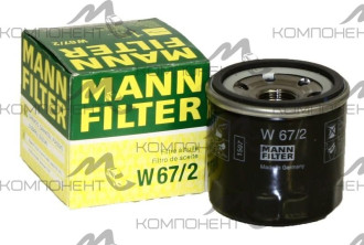 Фильтр масляный MANN  Chevrolet, OPEL