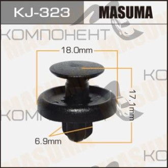 Покер пластмассовый крепежный (MASUMA) KJ-323