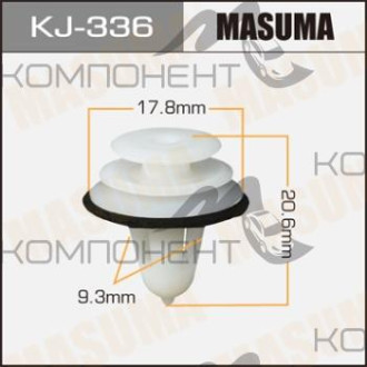 Покер пластмассовый крепежный (MASUMA) KJ-336
