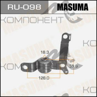 Сайлентблок переднего рычага задний правый (MASUMA) COROLLA LVN/CRE/TRN/MRN SPRINTER