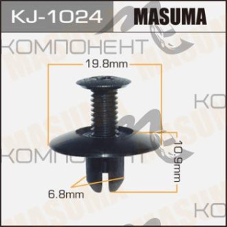 Покер пластмассовый крепежный (MASUMA) KJ-1024