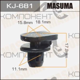 Покер пластмассовый крепежный (MASUMA) KJ-681