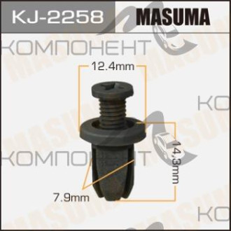 Покер пластмассовый крепежный (MASUMA) KJ-2258