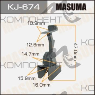 Покер пластмассовый крепежный (MASUMA) KJ-674