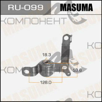 Сайлентблок задний переднего рычага левый (MASUMA) COROLLA LVN/CRE/TRN/MRN SPRINTER