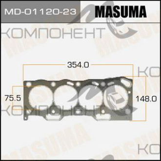 Прокладка ГБЦ 4E-FE, 5E-FE (MASUMA)