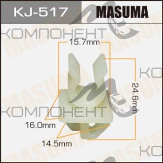 Покер пластмассовый крепежный (MASUMA) KJ-517