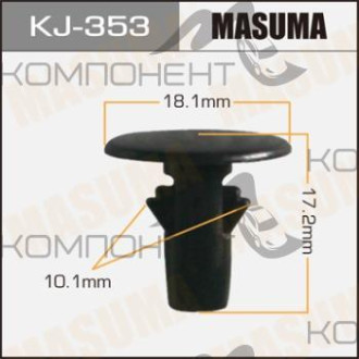 Покер пластмассовый крепежный (MASUMA) KJ-353