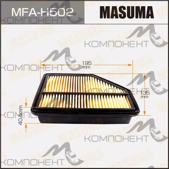 Фильтр воздушный MFA-H502 MASUMA HONDA/CIVIC (Европа)