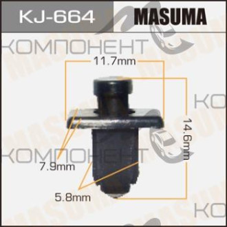 Покер пластмассовый крепежный (MASUMA) KJ-664