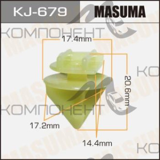 Покер пластмассовый крепежный (MASUMA) KJ-679