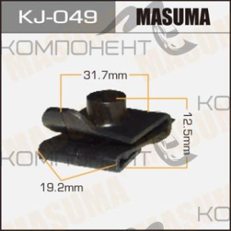 Покер пластмассовый крепежный (MASUMA) KJ-049