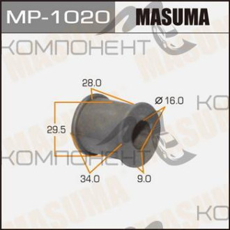 Втулка стабилизатора (MASUMA)  /rear/  Camry/ ACV3#, ACV4#  аналог MP-701