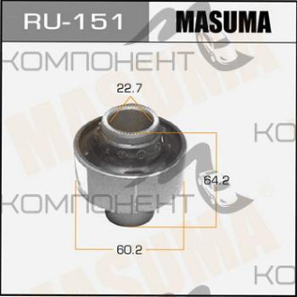 Сайлентблок переднего рычага задний (MASUMA) CALDINA CARINA CORONA