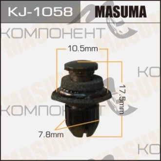 Покер пластмассовый крепежный (MASUMA) KJ-1058