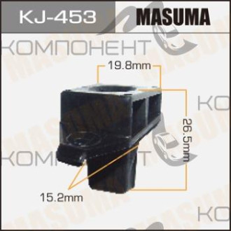 Покер пластмассовый крепежный (MASUMA) KJ-453