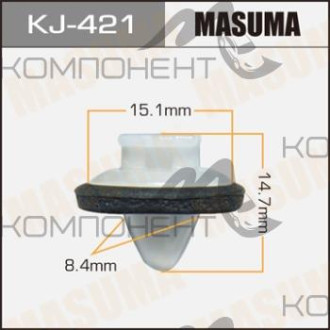 Покер крепления вставки двери боковой (MASUMA) KJ-421