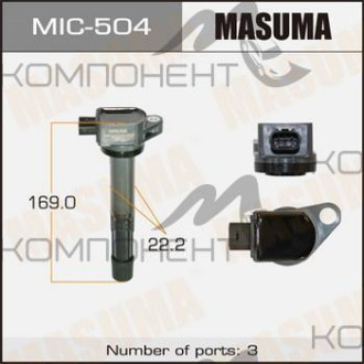Катушка зажигания MASUMA HO K24Z3/ K24Z4/ K24Z7/ K24Z9