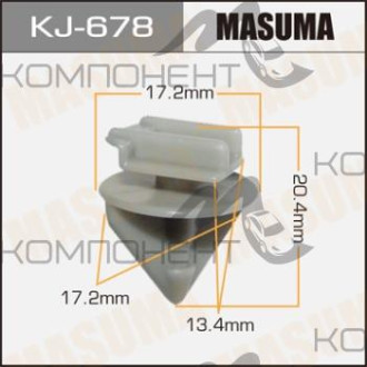 Покер пластмассовый крепежный (MASUMA) KJ-678
