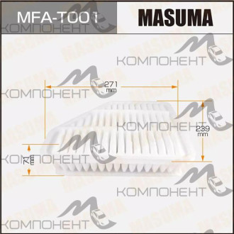 Фильтр воздушный MFA-T001  MASUMA TOY AURIS, AVENSIS, COROLLA