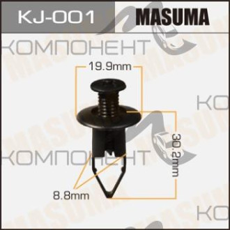 Покер пластмассовый крепежный (MASUMA) KJ-001