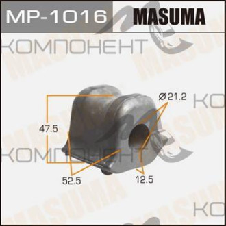 Втулка стабилизатора (MASUMA) /front/ AURIS/NZE15#  правая