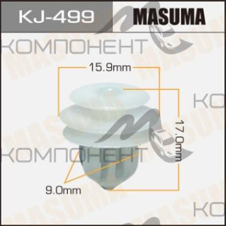 Покер крепления заднего бампера (MASUMA) KJ-499
