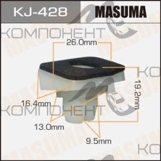 Покер пластмассовый крепежный (MASUMA) KJ-428
