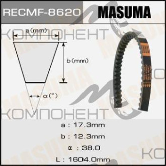 Ремень клиновой MASUMA  17*1500 ELF 4HF1