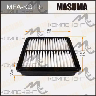 Фильтр воздушный MFA-K311 MASUMA DAEWOO MATIZ