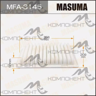 Фильтр воздушный A-3022  MASUMA