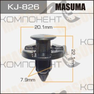 Покер пластмассовый крепежный (MASUMA) KJ-826