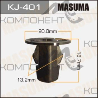 Покер пластмассовый крепежный (MASUMA) KJ-401
