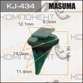 Покер пластмассовый крепежный (MASUMA) KJ-434
