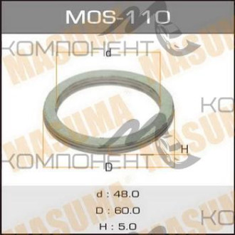 Кольцо уплотнительное коллектора 48*60 (MASUMA)