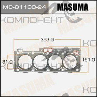Прокладка ГБЦ 5A-FE (MASUMA)