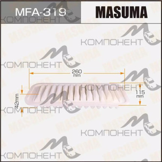 Фильтр воздушный A-196  MASUMA