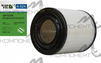 Фильтр воздушный A-524   MADFIL