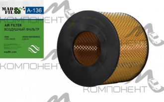 Фильтр воздушный A-136   MADFIL