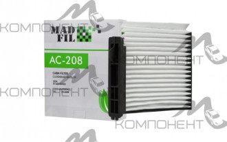 Фильтр салона AC-208E  MADFIL (AC-208)
