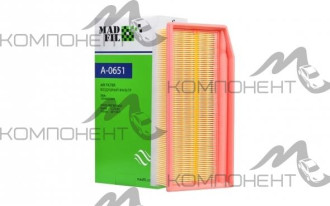 Фильтр воздушный A-0651  MADFIL LADA/RENAULT