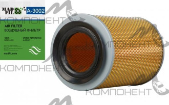 Фильтр воздушный A-3002   MADFIL