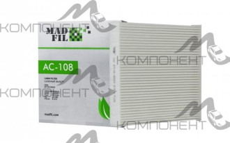Фильтр салона AC-108E  MADFIL (AC-108)